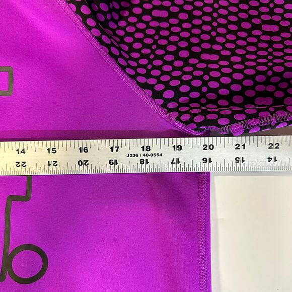 Nike Women's Therma-Fit‎ Hoodie Medium Purple and Black Workout Running - Picture 6 of 6